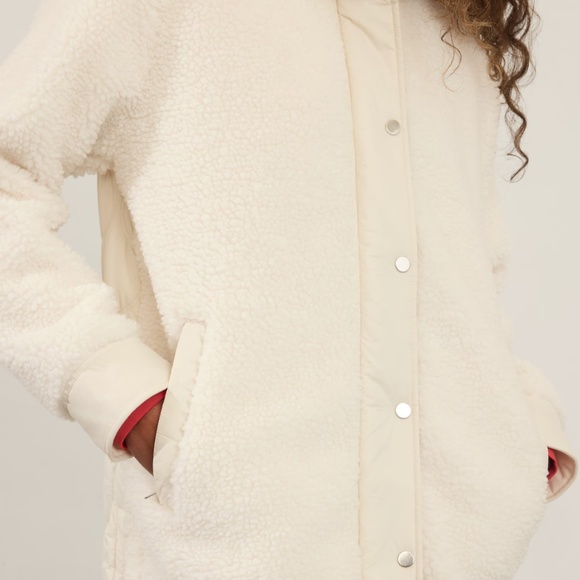 Athleta Fleece Hybrid Coat - Picture 5 of 5